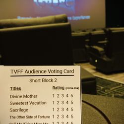 Temecula Valley Film Festival - Voting card