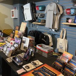 Merch section