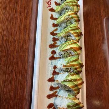 Volcano Asian Bistro - Caterpillar Roll - Asian Fusion Near Me - Alpharetta, Georgia