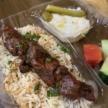 Jerusalem Market On Elm - Lamb Kebab Platter - Mediterranean Near Me - Greensboro, North Carolina Jerusalem Market On Elm - Lamb Kebab Platter - Mediterranean Near Me - Greensboro, North Carolina