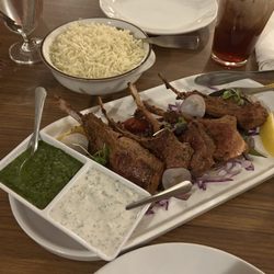 Indra Indian Fusion - Rack of Lamb cooked in Tandoori Oven