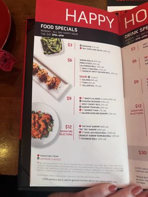 Menu photo 6 RA Sushi New York, NY Menu photo 6 RA Sushi New York, NY