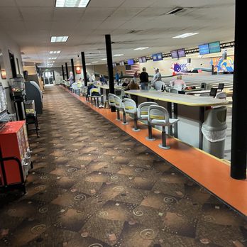 ABC Lanes West - Main aisle - Bowling Near Me - Mechanicsburg, Pennsylvania ABC Lanes West - Main aisle - Bowling Near Me - Mechanicsburg, Pennsylvania