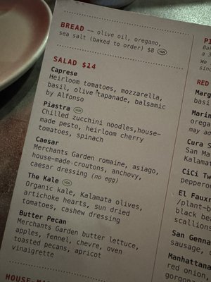 Menu photo 2 Falora Tucson, AZ