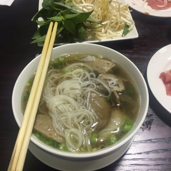 Pho 544 - Beef noodle pho with bo vien and gau - Vietnamese Near Me - Murphy, Texas