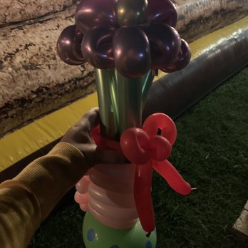Happy Faces & Balloon Art - Her gift to the bday girl at the end. - Face Painting Near Me - Corona, California Happy Faces & Balloon Art - Her gift to the bday girl at the end. - Face Painting Near Me - Corona, California