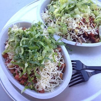 Chipotle Mexican Grill - Chicken burrito bowls. - Mexican Near Me - North Andover, Massachusetts