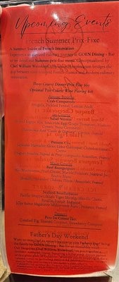 Menu photo 2 Goen Dining + Bar Kailua, HI