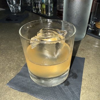 Fire At Will - Mr Brownstone, brown butter washed bourbon, black walnut, brown sugar Old Fashioned. - New American Near Me - Scottsdale, Arizona