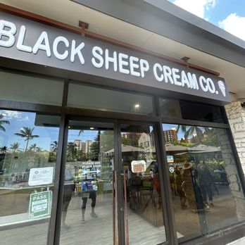 Black Sheep Cream - Front - Desserts Near Me - Kapolei, Hawaii Black Sheep Cream - Front - Desserts Near Me - Kapolei, Hawaii