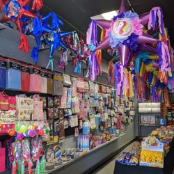 Monarch Party Supplies - Lots of piñatas, and basically everything you need to wrap, plus some of theme stuff