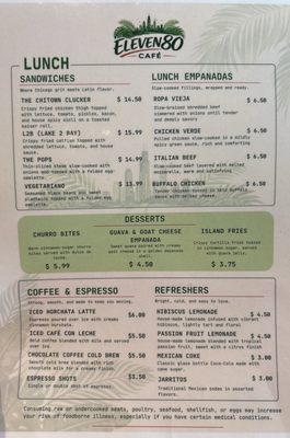 Menu photo 6 Eleven80 Cafe Tampa Bay, FL