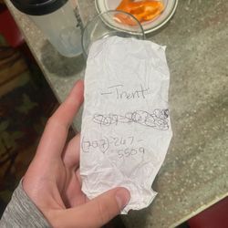 Three Rivers Transportation Delivery Service - The note from the Gateway server who helped lead us to Trent