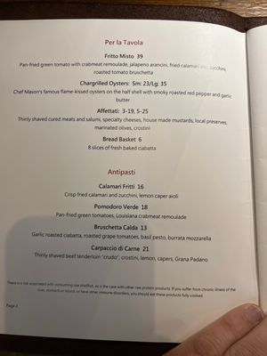 Menu photo 4 Cristiano Ristorante Houma, LA