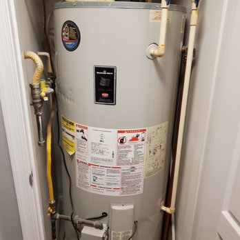 J Hood Services - This big fat water heater tank took up about 4 square feet. Space is a commodity in Old Town Alexandria! - Heating & Air Conditioning/HVAC Near Me - Manassas, Virginia J Hood Services - This big fat water heater tank took up about 4 square feet. Space is a commodity in Old Town Alexandria! - Heating & Air Conditioning/HVAC Near Me - Manassas, Virginia