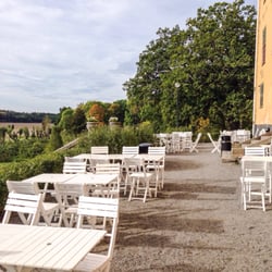 Wenngarn - Terrassen med uteservering, september 2015