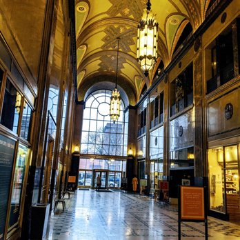 Fisher Building - Hallway - Landmarks & Historical Buildings Near Me - Detroit, Michigan