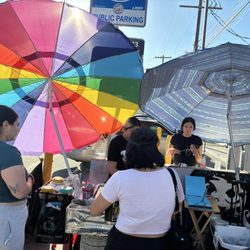 The food cart is right next to LADOT Lot 643 - 1147 Echo Park Ave (Jul 2026)