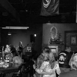 Bedrock Tavern - Stage to the left. Bar to the right. Busy Friday night at Bedrock Tavern