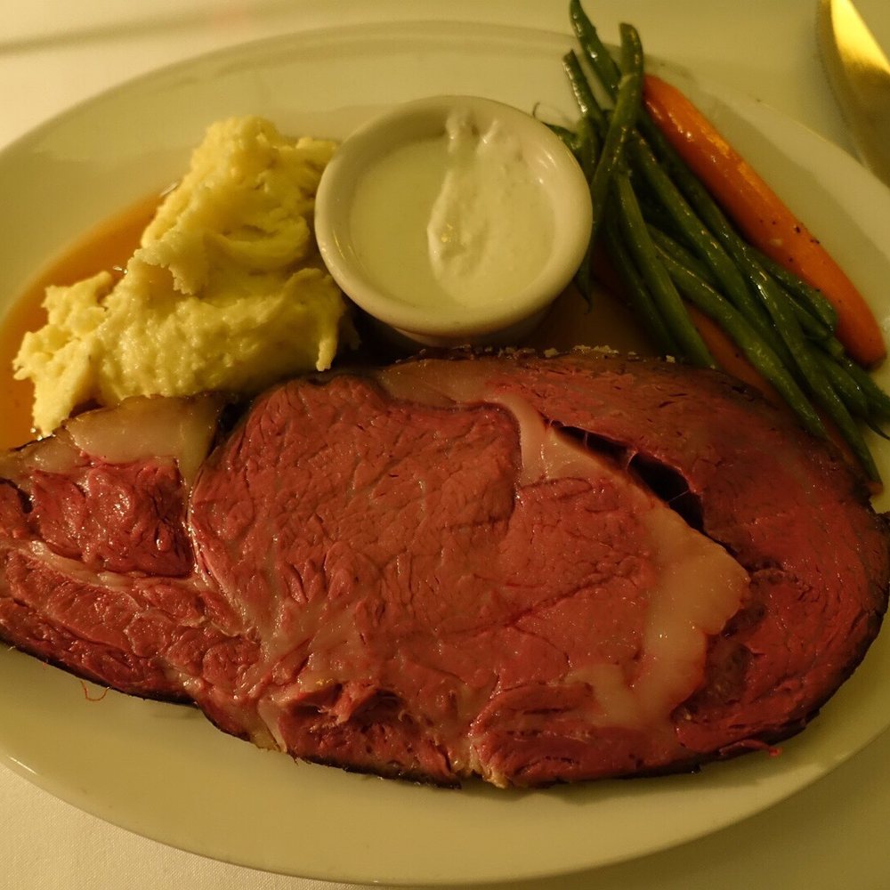 801 Chophouse - Prime rib Sunday Prix fixe (10 Oz, but definitely much bigger) - Steakhouses Near Me - Clayton, Missouri 801 Chophouse - Prime rib Sunday Prix fixe (10 Oz, but definitely much bigger) - Steakhouses Near Me - Clayton, Missouri