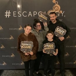 I don't know why they all picked loser signs... we got out in under 55 minutes!! I don't know why they all picked loser signs... we got out in under 55 minutes!!