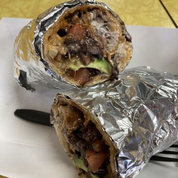 Nick's Grill - Steak burrito with avocado and sour cream - very tasty! - Tex-Mex Near Me - Kirkland, Washington Nick's Grill - Steak burrito with avocado and sour cream - very tasty! - Tex-Mex Near Me - Kirkland, Washington