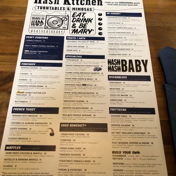Hash Kitchen - Menu - Breakfast & Brunch Near Me - Scottsdale, Arizona