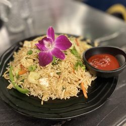 SriRangam Veg Restaurant - Paneer Fried Rice