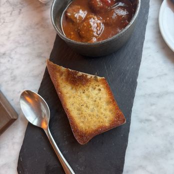 Margeaux Supper Parlor - Cajun Meatballs - French Near Me - Cambridge, Massachusetts
