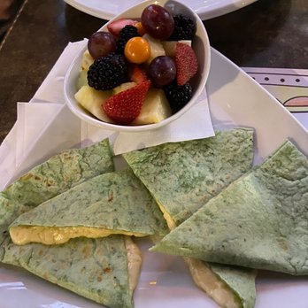 Gertrude's - Kids quesadilla and fruit - New American Near Me - Phoenix, Arizona Gertrude's - Kids quesadilla and fruit - New American Near Me - Phoenix, Arizona