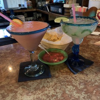 El Mariachi - Frozen Strawberry/ banana margarita and Jalapeño margarita! - Mexican Near Me - Wareham, Massachusetts