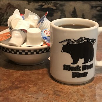 Black Bear Diner Colton - Hot cup of java in a bear mug is beary pleasing! - Diners Near Me - Colton, California