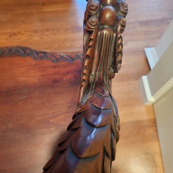 The ChairMan - Dragon horn was broken - Furniture Repair Near Me - Dublin, California