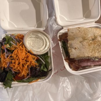 Cornice Grill Kirkwood - Club sandwich with side salad and ranch dressing - American Near Me - Kirkwood, California Cornice Grill Kirkwood - Club sandwich with side salad and ranch dressing - American Near Me - Kirkwood, California