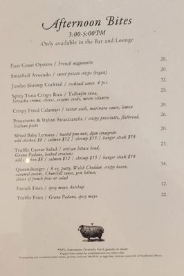 Menu photo 4 Queensyard New York, NY