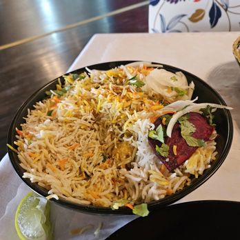 Moms Biriyani - Egg Dum Biryani - very delicious!! - Indian Near Me - Sunnyvale, California Moms Biriyani - Egg Dum Biryani - very delicious!! - Indian Near Me - Sunnyvale, California