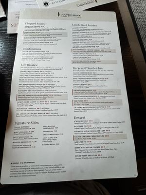 Menu photo 7 Cooper’s Hawk Winery & Restaurant Madison, AL