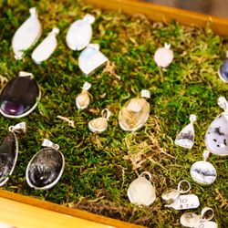 Almanac Supply - Polished Crystal Pendents