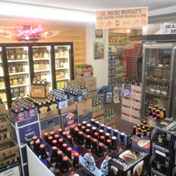 Over 150 Micro Brews in stock