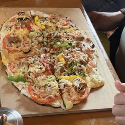 Flammkuchenhütte - One of the specialty Flammekuchen
