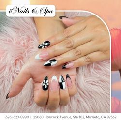 iNails & Spa - Elegance and sophistication in every detail. The perfect nail design to shine with subtle grace!