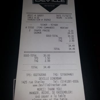 Deville Dinerbar - Diners Near Me - Montreal, Quebec Deville Dinerbar - Diners Near Me - Montreal, Quebec