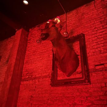 Floppy Disk Repair - Creepy cool decor - Bars Near Me - Austin, Texas