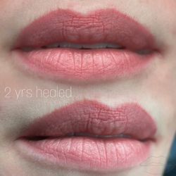 Natural Beauty Permanent Cosmetics By Kelly - Aged lip blushing. What you can expect.