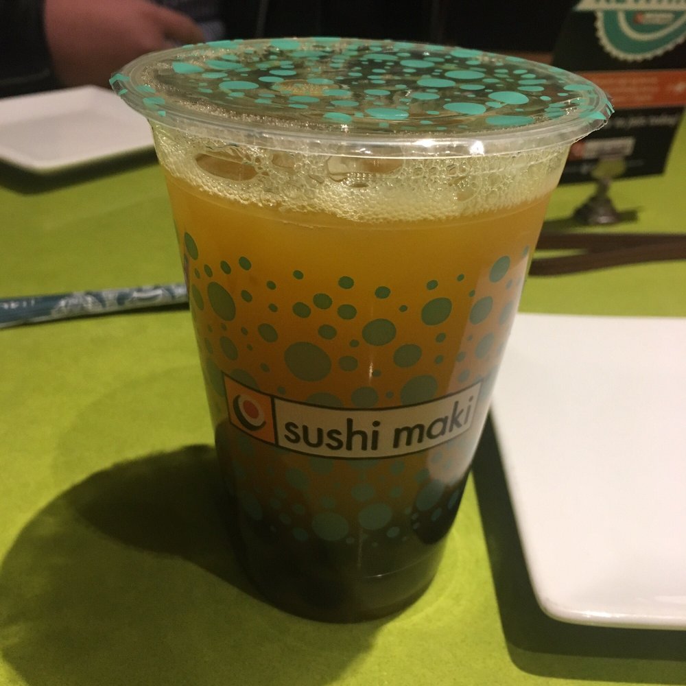 Sushi Maki - Kendall - Passion fruit bubble tea - Sushi Bars Near Me - Miami, Florida