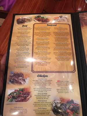 Menu photo 6 3 Amigos Yorktown, VA