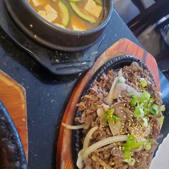 Mindeulle - Bulogogi and soybean soup - Korean Near Me - Buena Park, California