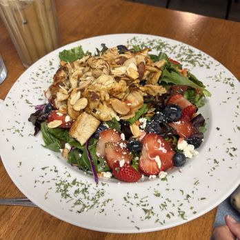 Agape Restaurant 8:39 - Berry chicken salad - Breakfast & Brunch Near Me - Paso Robles, California Agape Restaurant 8:39 - Berry chicken salad - Breakfast & Brunch Near Me - Paso Robles, California