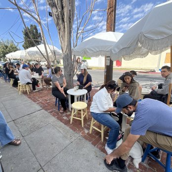 Courage Bagels - Outside seating - Bagels Near Me - Los Angeles, California Courage Bagels - Outside seating - Bagels Near Me - Los Angeles, California