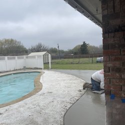 Sunshine Pools & Billiards - After pour